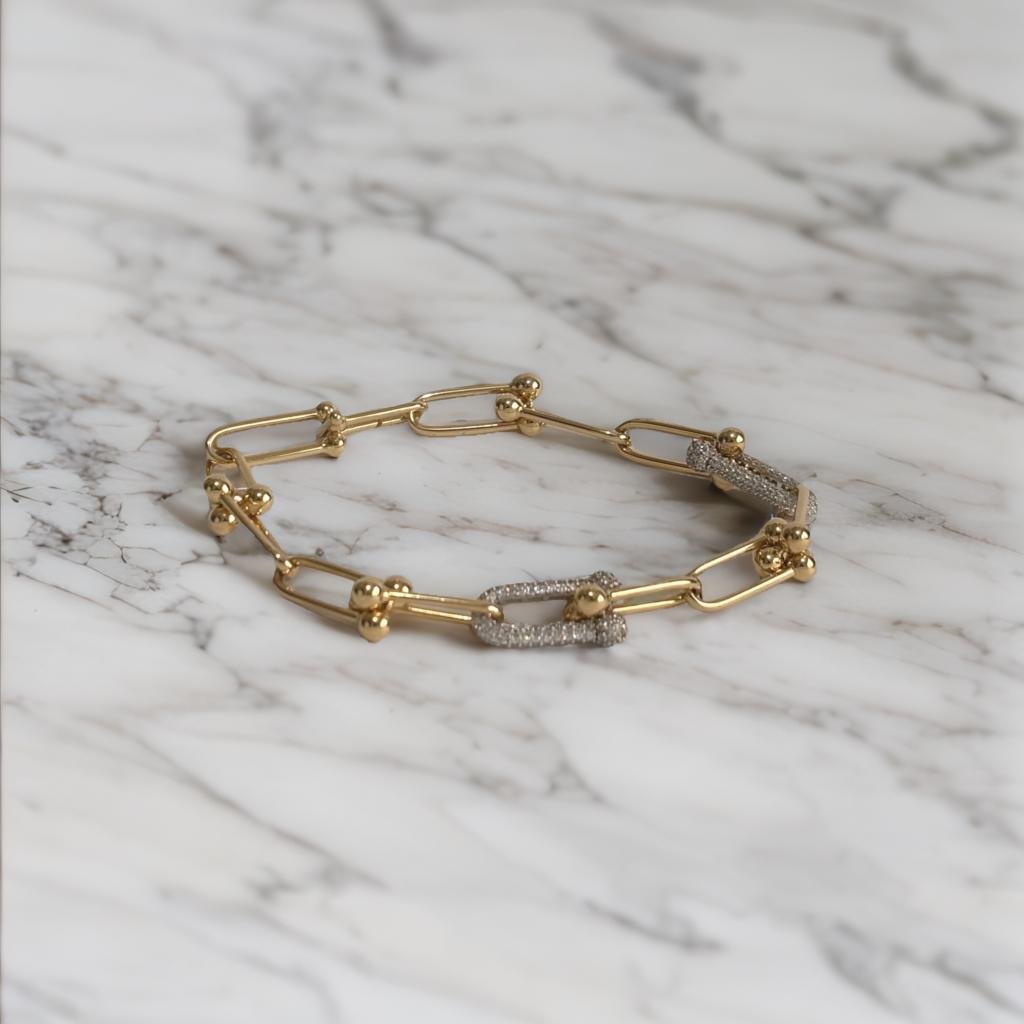 Pulso tipo Tiffany – Oro 10K